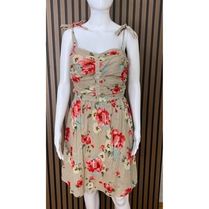open lace back dress Vintage Slit Denim Slip Dress, Blue Black Denim / CN / S main image 0